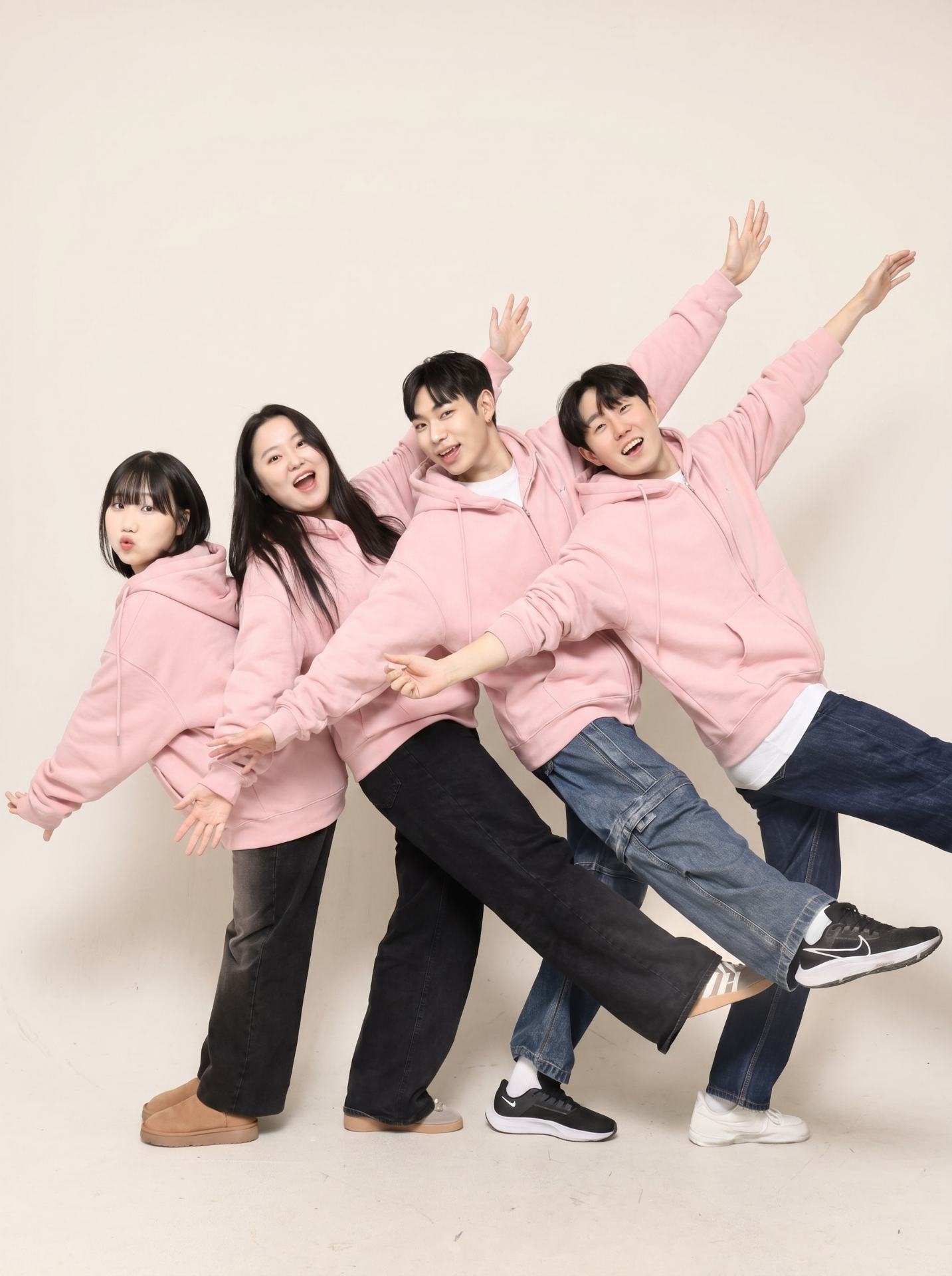 Playful Pink Hoodies