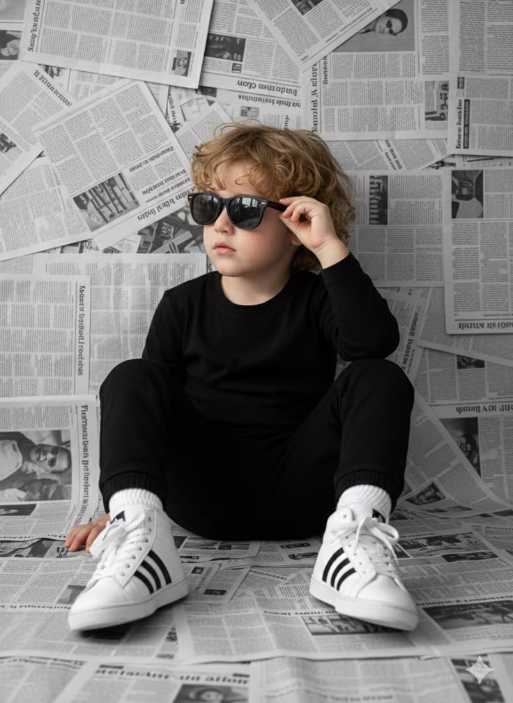 Newspaper Cool Kid